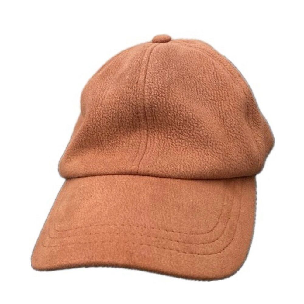 Francesca's Women's Vegan Faux Suede Adjustable Baseball Cap Hat OS